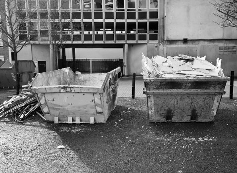 Residents disposing of waste in Notting Hill