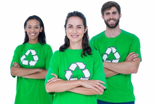 Eco-friendly disposal during garage clearance